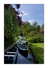 Kanal mit Bootsanlger in Giethoorn