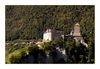 Blick vom Dorf Tirol auf das Schloss Tirol 