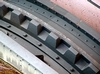 Zahnrad eines Stauwehrs