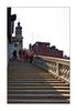 Treppe auf Rialtobrücke