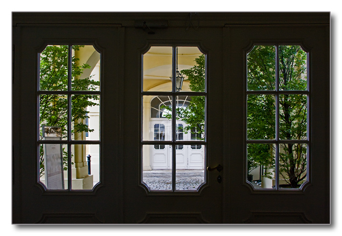 Durchblick, Schönbrunn, Wien