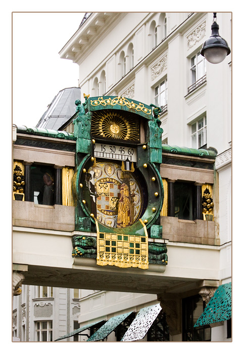 Ankeruhr am Hohen Markt, Wien