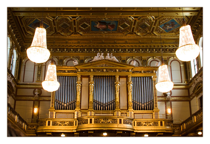 Orgel, Musikvereinshaus, Wien