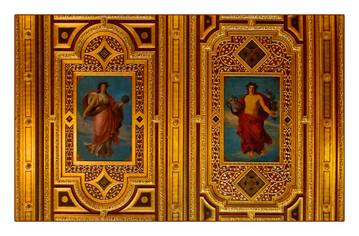 Deckenbemalung, Musikvereinshaus, Wien