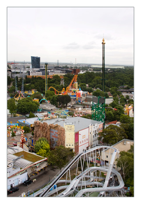 Blick vom Riesenrad, Prater Wien