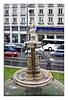 Ausblick aus der Staatsoper bei Regen